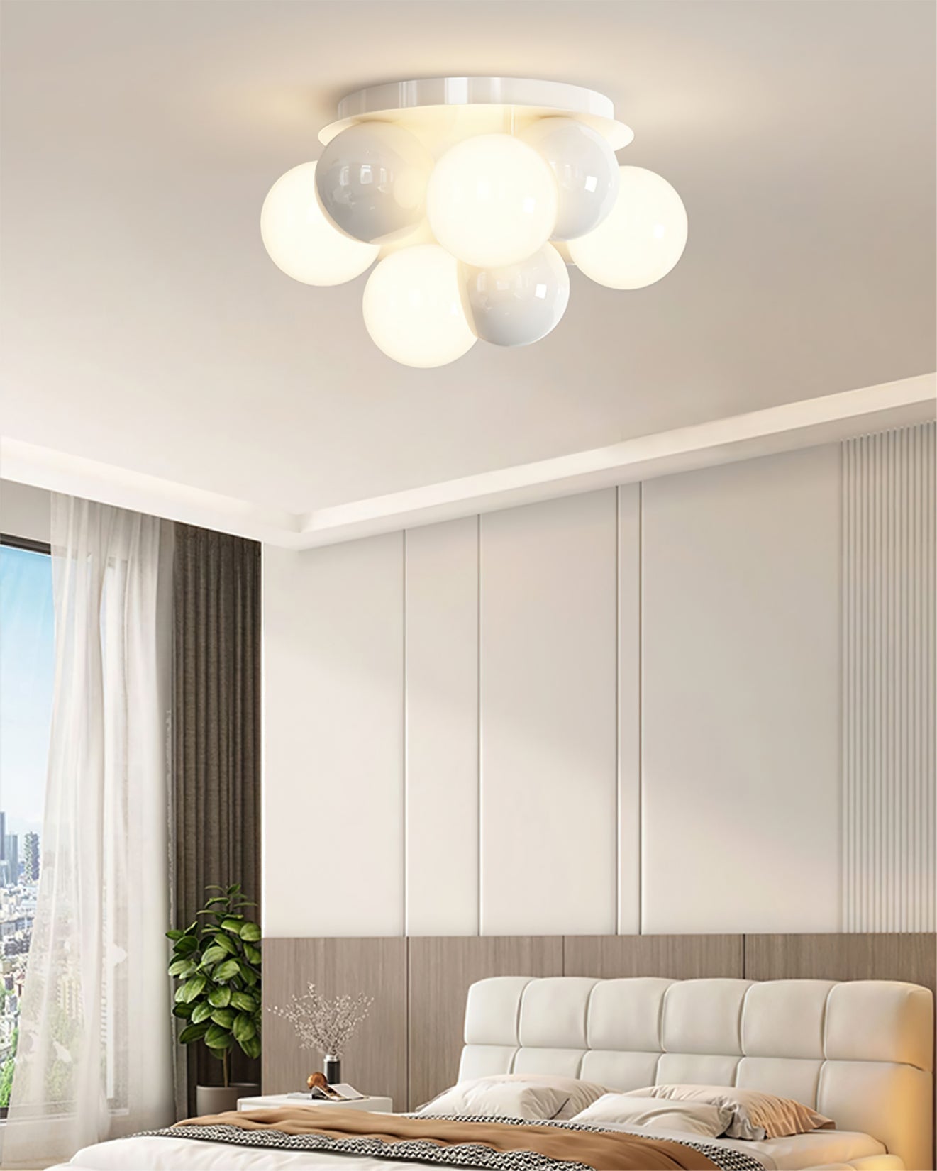EmperorShine™ Deckenleuchte – Moderne Premium-Deckenlampe mit weichem Glaslicht