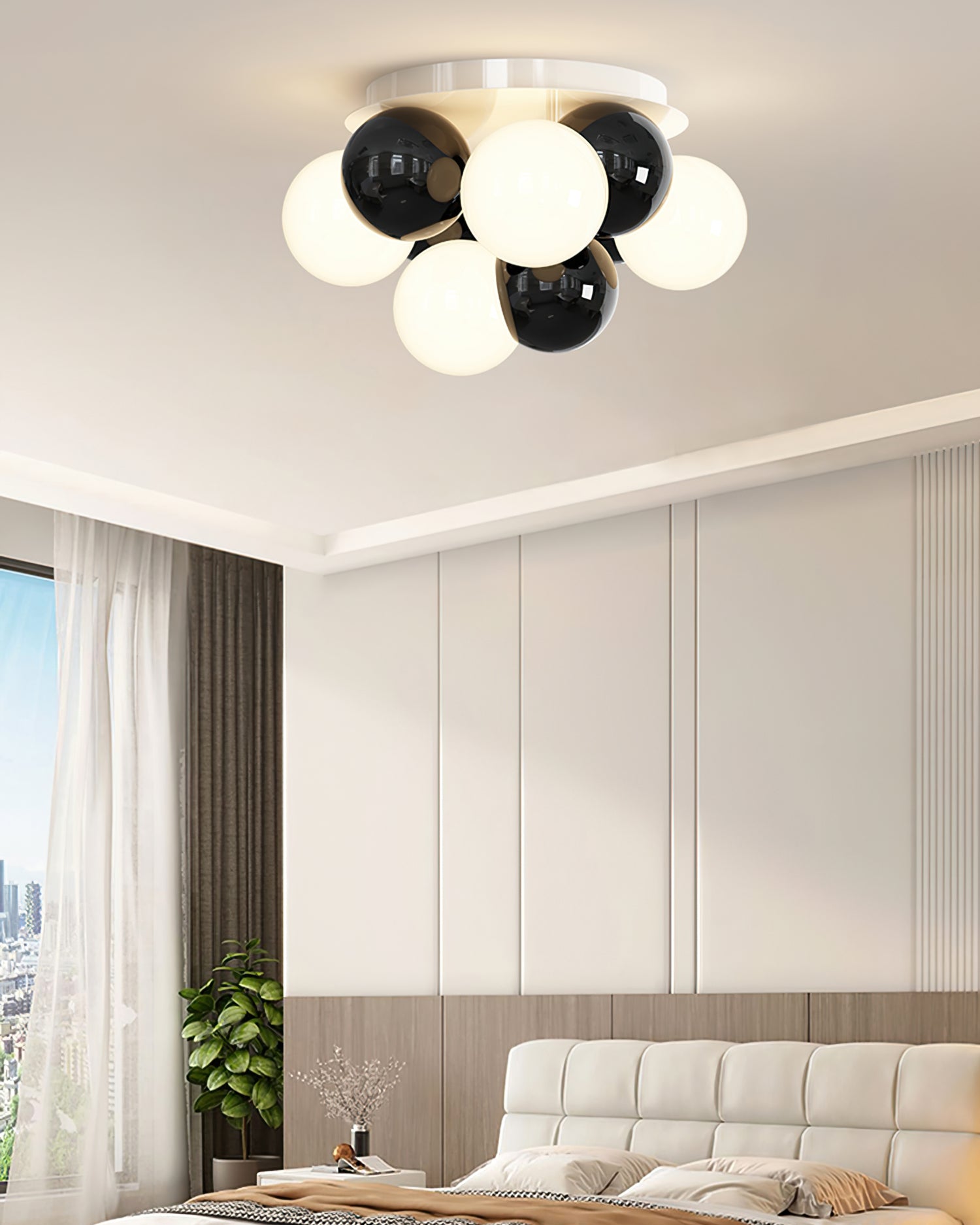 EmperorShine™ Deckenleuchte – Moderne Premium-Deckenlampe mit weichem Glaslicht