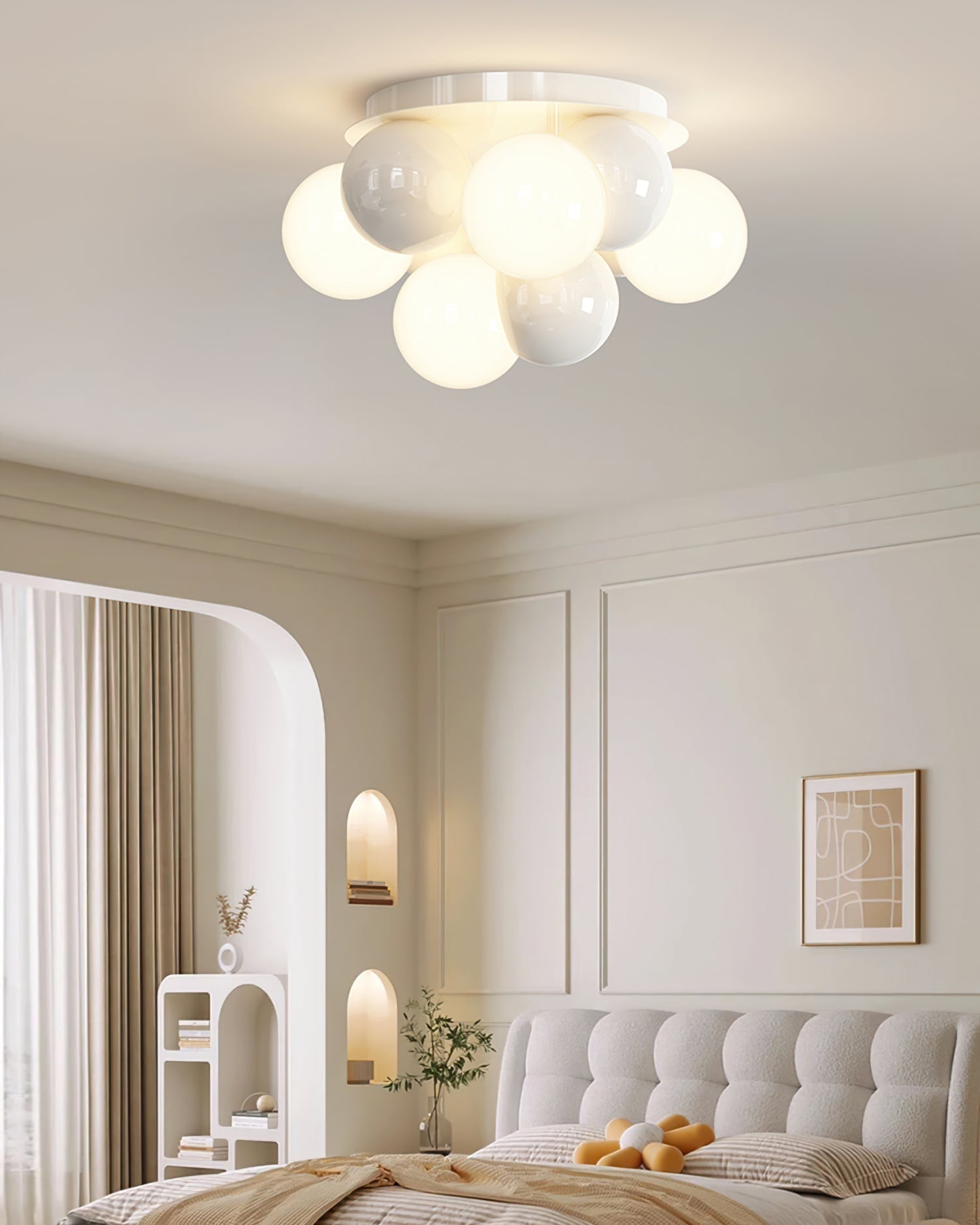 EmperorShine™ Deckenleuchte – Moderne Premium-Deckenlampe mit weichem Glaslicht