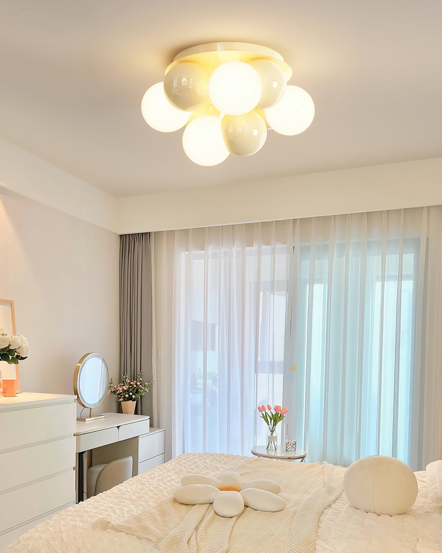 EmperorShine™ Deckenleuchte – Moderne Premium-Deckenlampe mit weichem Glaslicht