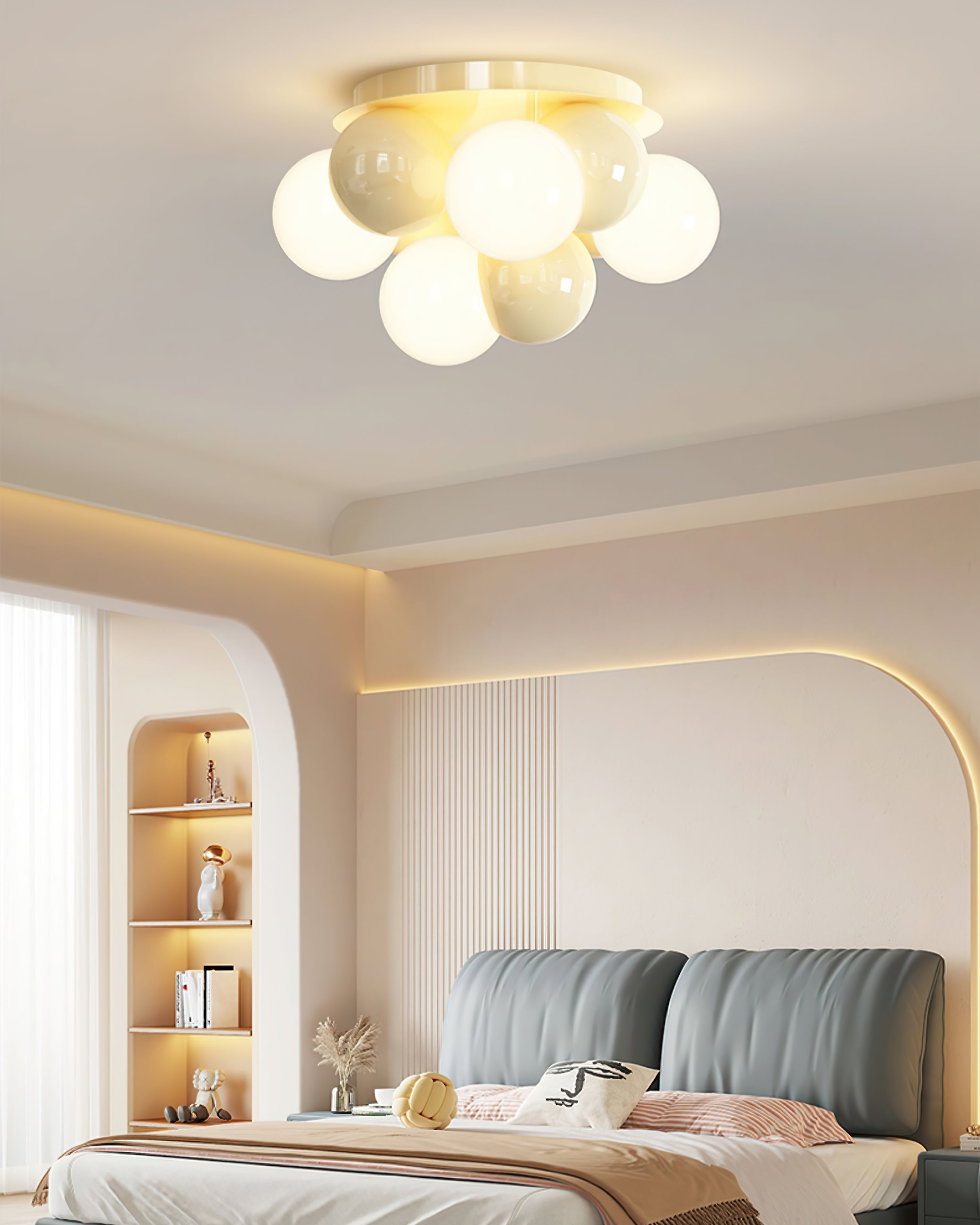 EmperorShine™ Deckenleuchte – Moderne Premium-Deckenlampe mit weichem Glaslicht