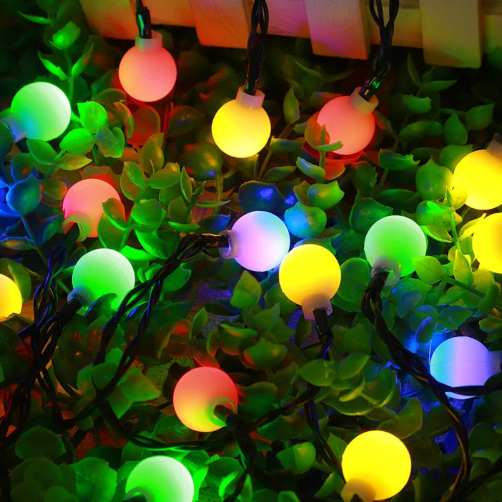 GlowTrail™ Solar Fairy Lights – Wasserdichte Solar-LED-Lichterkette für Garten & Außenbereich