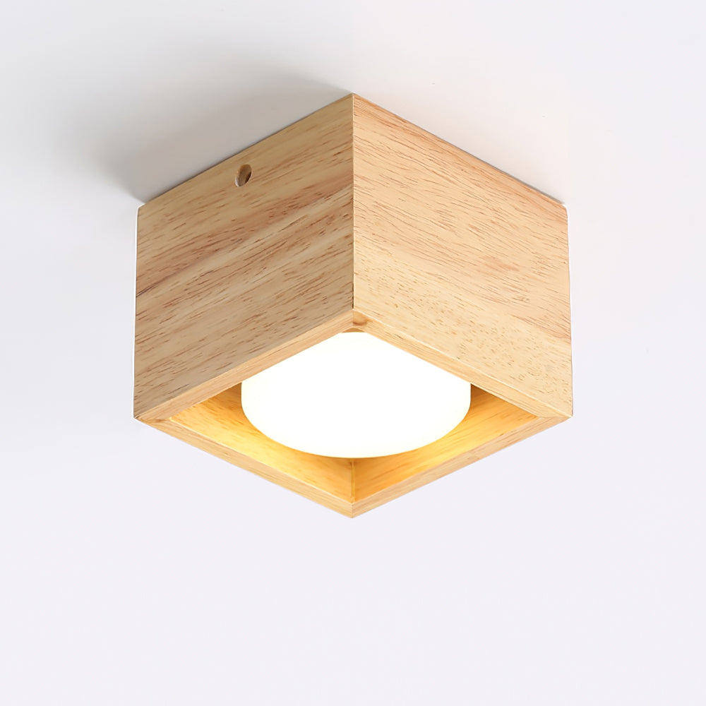 OzawaGlow™ Deckenleuchte – Holz-LED-Deckenlampe für warme Wohnatmosphäre