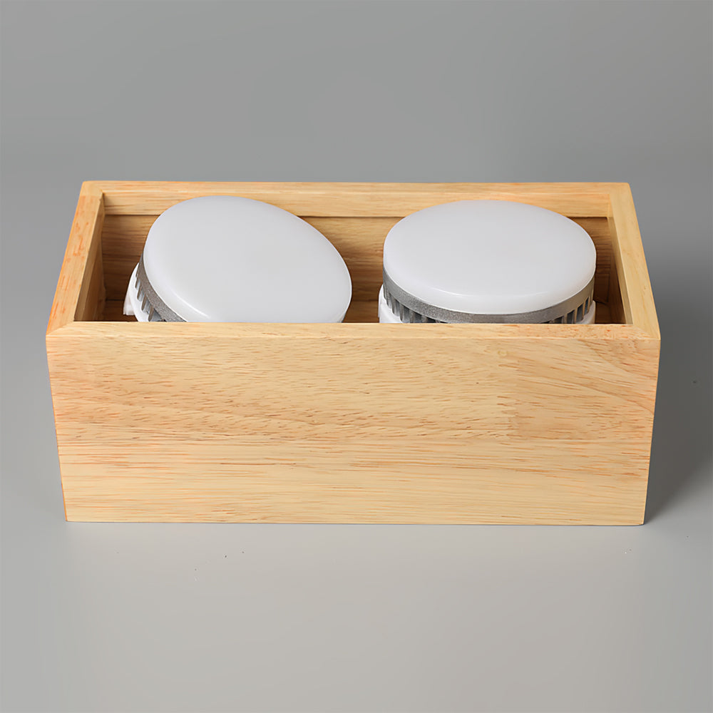 OzawaGlow™ Deckenleuchte – Holz-LED-Deckenlampe für warme Wohnatmosphäre
