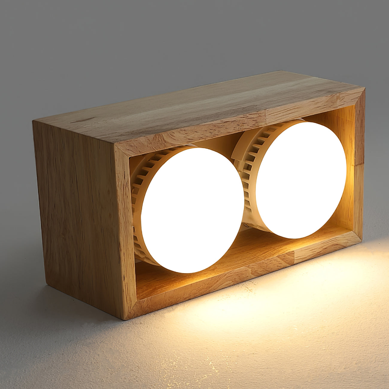 OzawaGlow™ Deckenleuchte – Holz-LED-Deckenlampe für warme Wohnatmosphäre