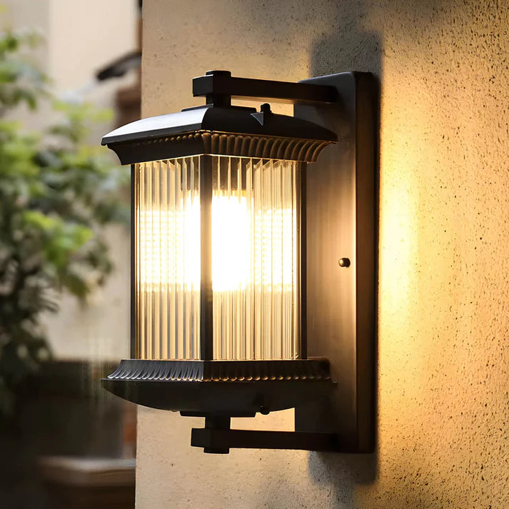 Vionte™ Vintage Outdoor Wall Lamp – Klassische Außenwandleuchte mit LED-Licht für Haus & Garten