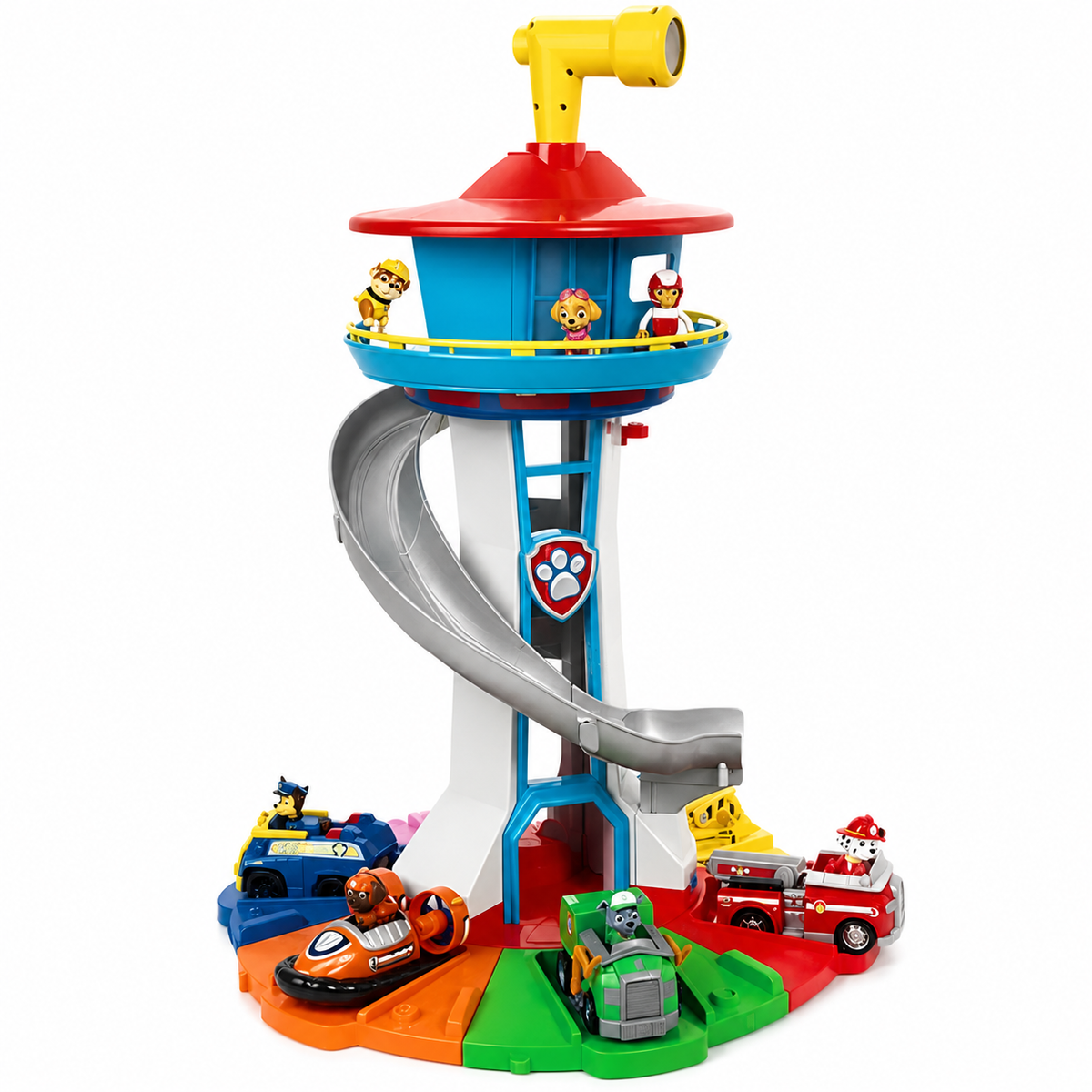 PlayTower™ – Spielturm für Kinder mit Rutsche & Figuren | Indoor & Outdoor Aktivitätset