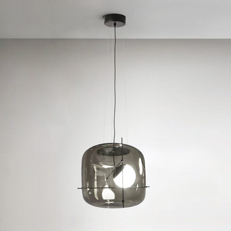 CognacLuxe™ Pendelleuchte – Stilvolle Glas-Hängelampe mit sanftem, diffusem Licht (G9 LED)