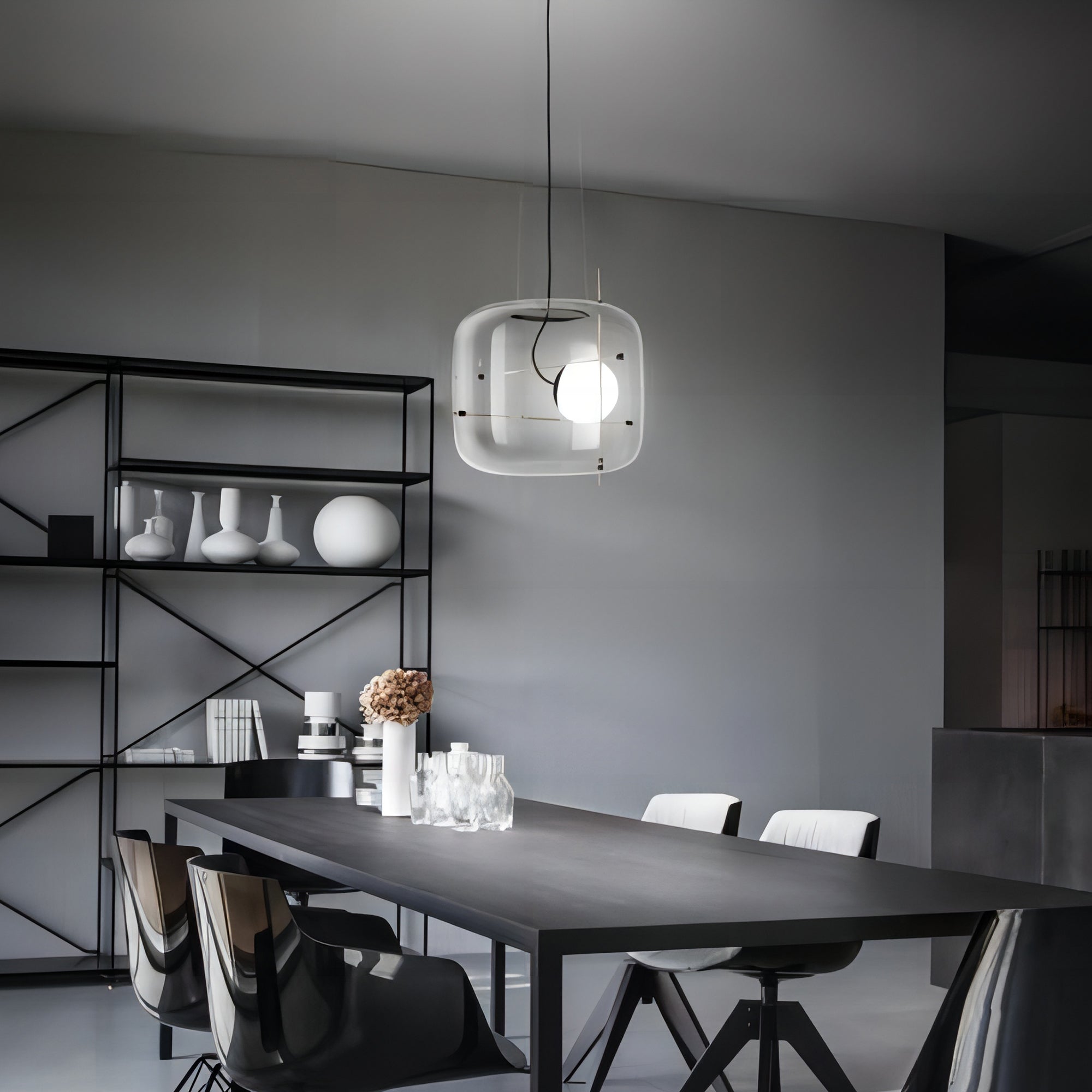 CognacLuxe™ Pendelleuchte – Stilvolle Glas-Hängelampe mit sanftem, diffusem Licht (G9 LED)