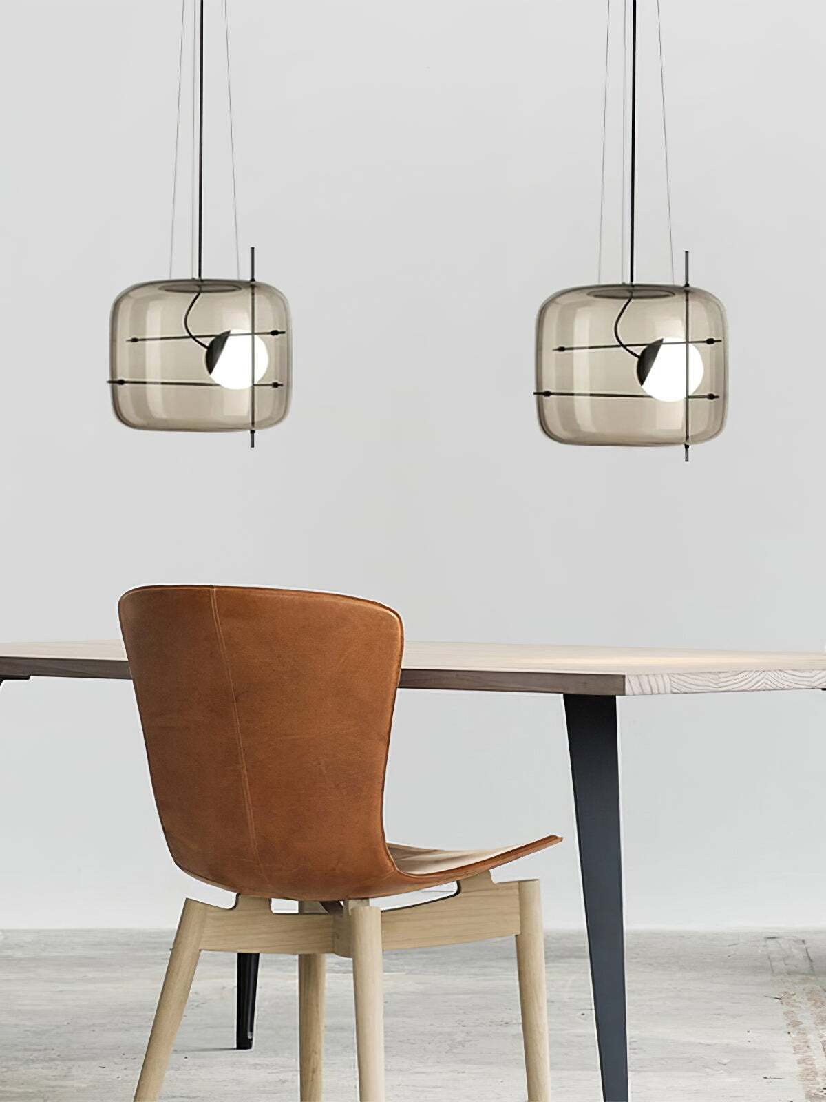 CognacLuxe™ Pendelleuchte – Stilvolle Glas-Hängelampe mit sanftem, diffusem Licht (G9 LED)