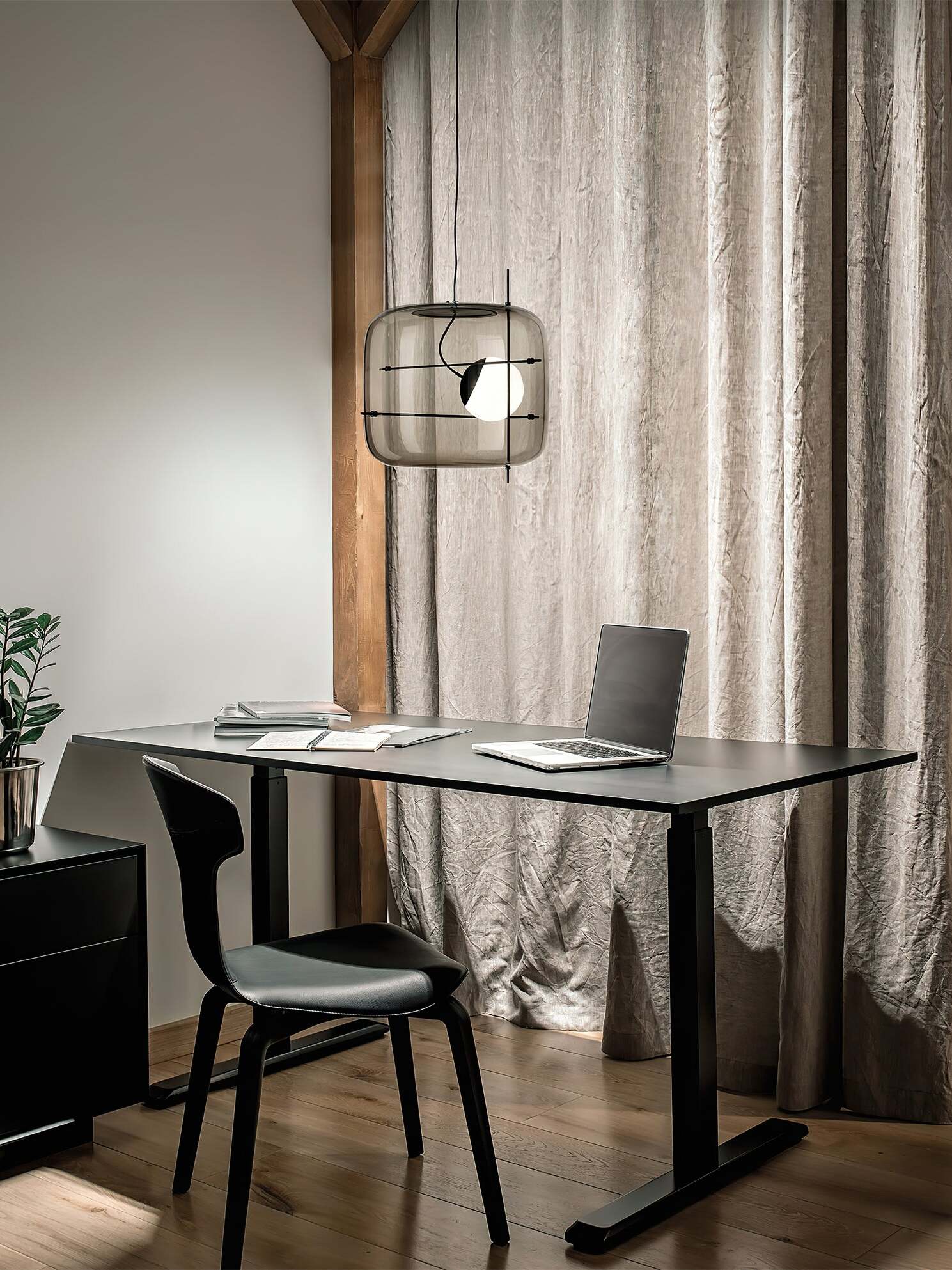 CognacLuxe™ Pendelleuchte – Stilvolle Glas-Hängelampe mit sanftem, diffusem Licht (G9 LED)