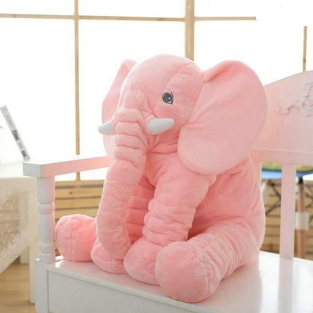 Baby Elephant Plush™ Kissen – Weiches Kuscheltier-Kissen für Babys & Kleinkinder | Ultra-Sanft & Sicher