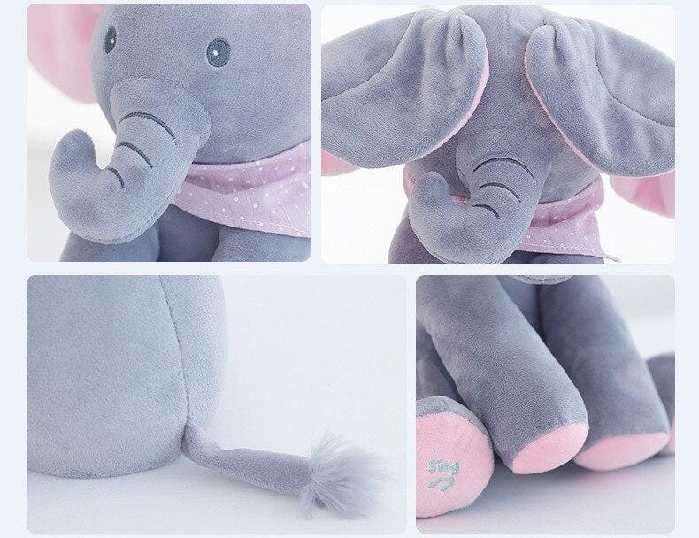 Elephie™ Musical Plush Elephant – Interaktiver Musik-Plüschelefant für Babys & Kinder