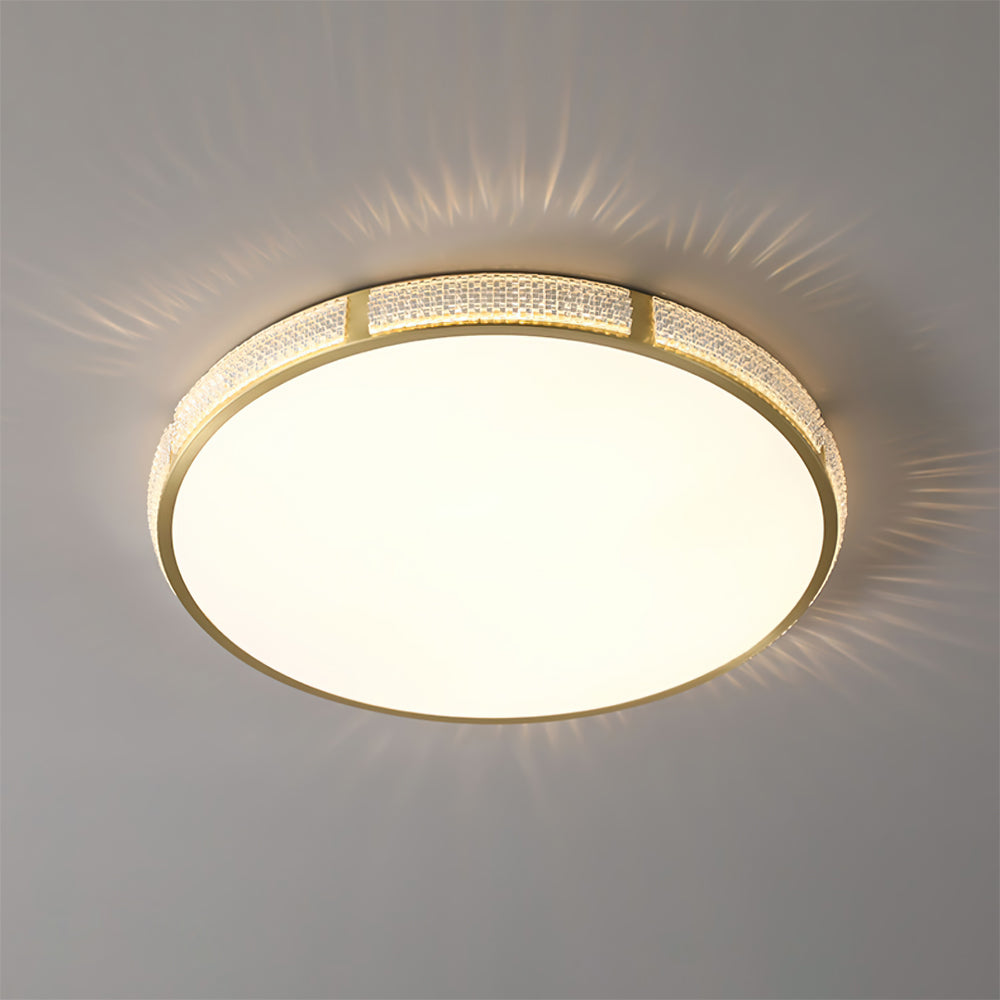 LovateShine™ Deckenleuchte – Moderne LED-Deckenlampe aus Messing & Acryl
