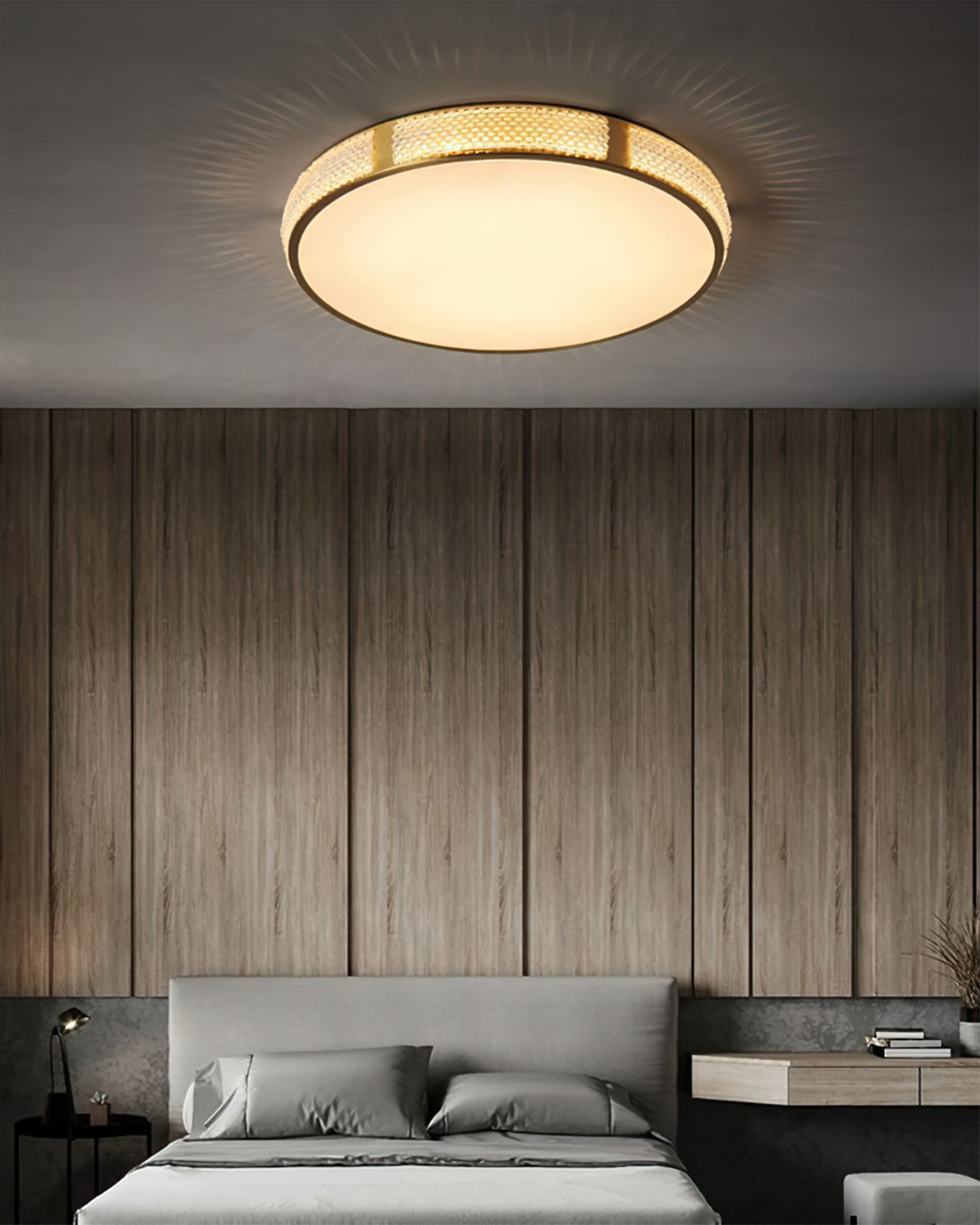 LovateShine™ Deckenleuchte – Moderne LED-Deckenlampe aus Messing & Acryl