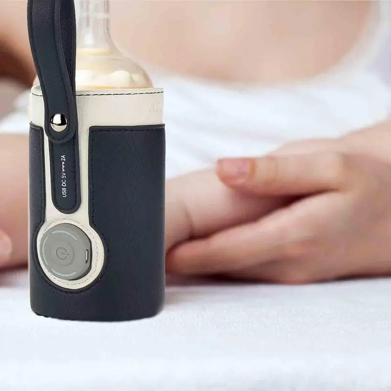 Portable Baby Bottle Warmer™ – Tragbarer USB-Flaschenwärmer mit Wickelrucksack & Reisebabybett
