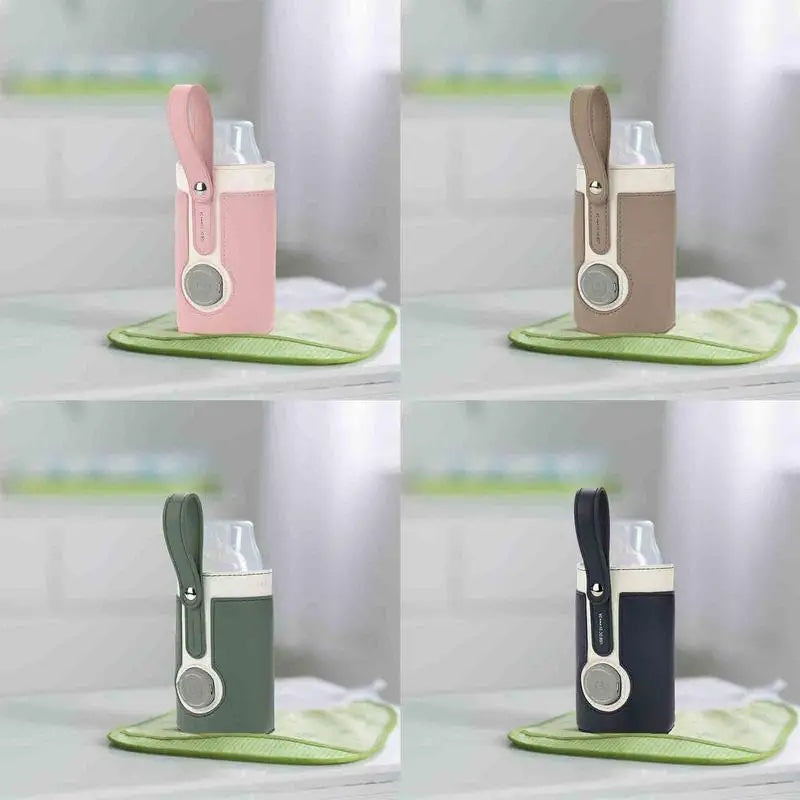 Portable Baby Bottle Warmer™ – Tragbarer USB-Flaschenwärmer mit Wickelrucksack & Reisebabybett