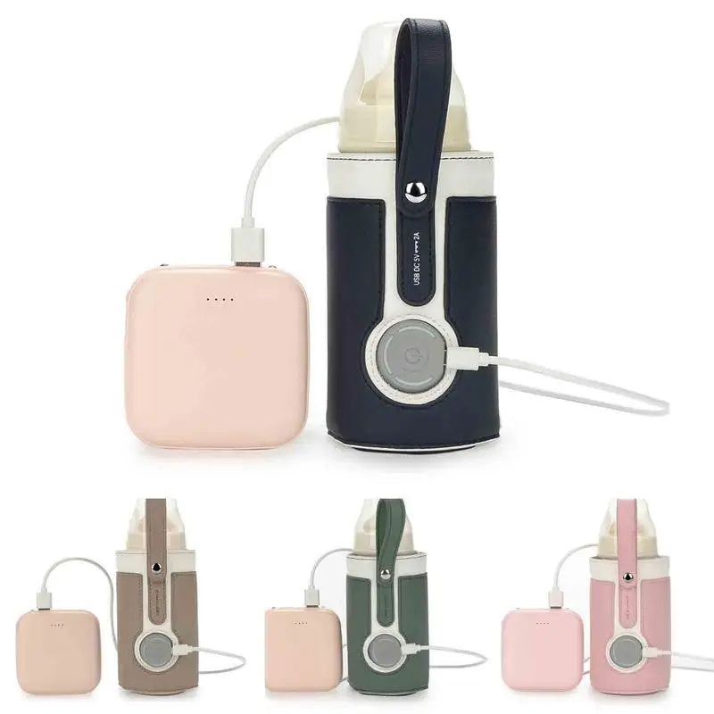 Portable Baby Bottle Warmer™ – Tragbarer USB-Flaschenwärmer mit Wickelrucksack & Reisebabybett