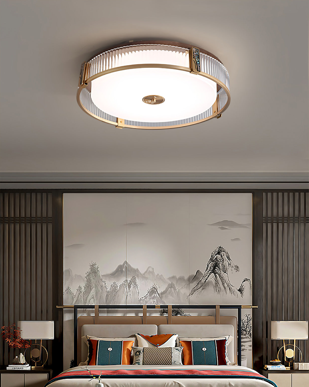 AuraLuxe™ Randolph Deckenleuchte – Elegante LED-Deckenlampe mit diffuser Lichtverteilung