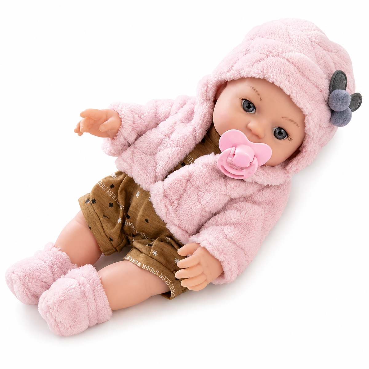 Realistic Silicone Baby Doll™ – Realistische Silikon-Babypuppe mit Weichem Körper & Interaktivem Spiel für Kinder