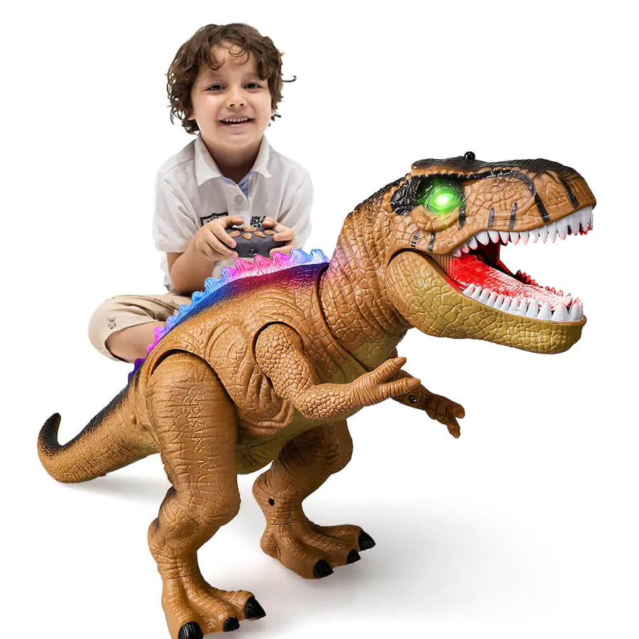 Interactive Dino™ – Ferngesteuerter Dinosaurier mit Sound, Licht & Bewegung für Kinder