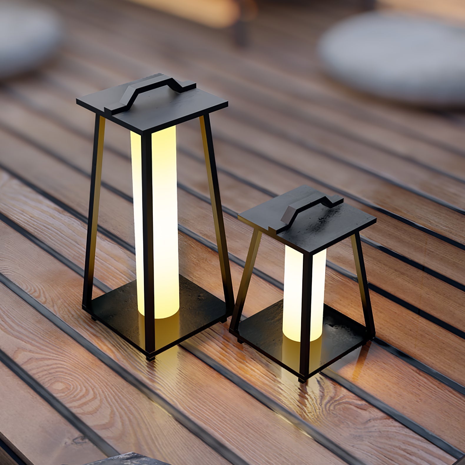 Roam™ Portable Outdoor Light – Tragbare LED Garten- & Terrassenleuchte aus Edelstahl