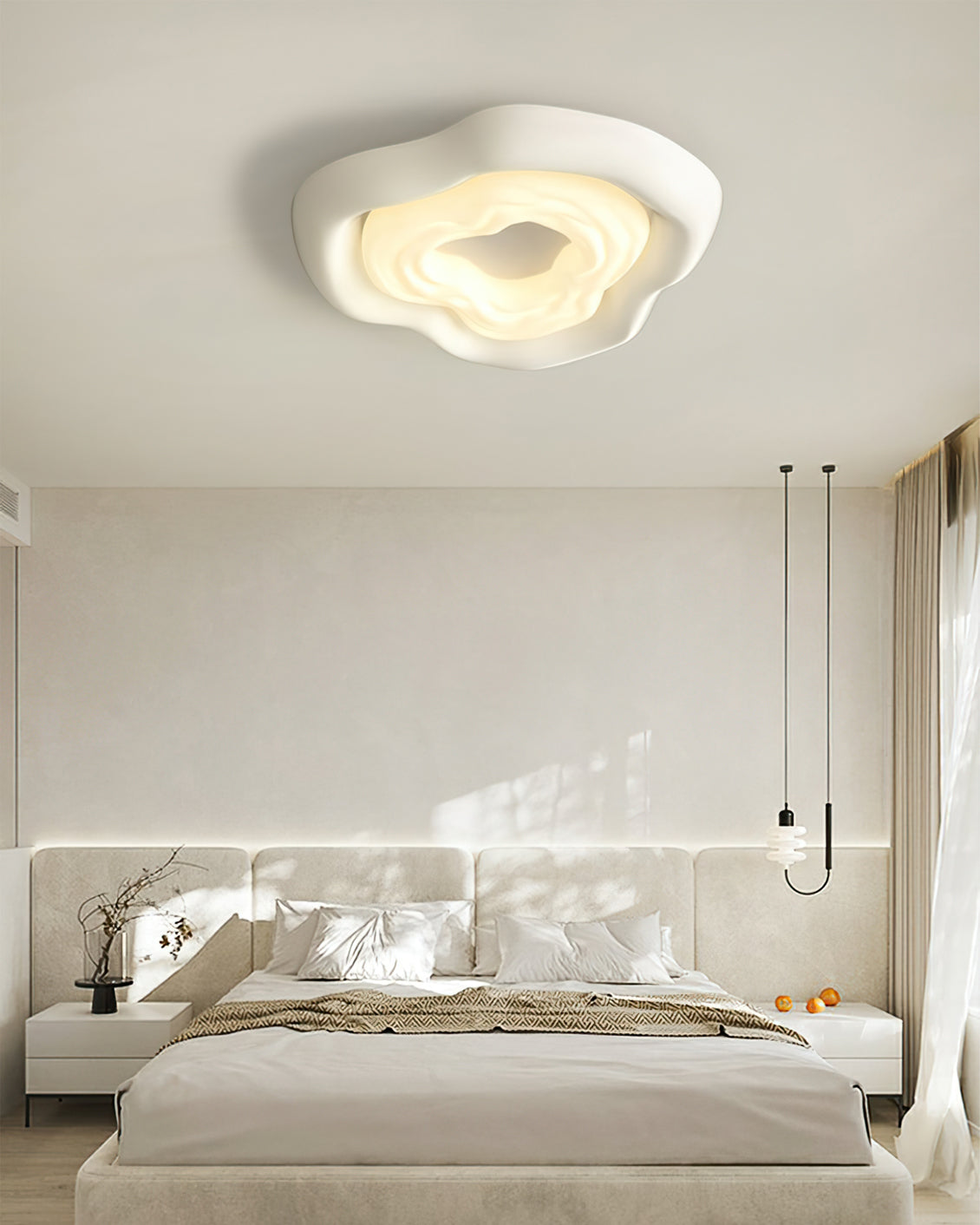 FloraLuxe™ Deckenleuchte – Elegante Rosen-Deckenlampe mit warmem LED-Licht