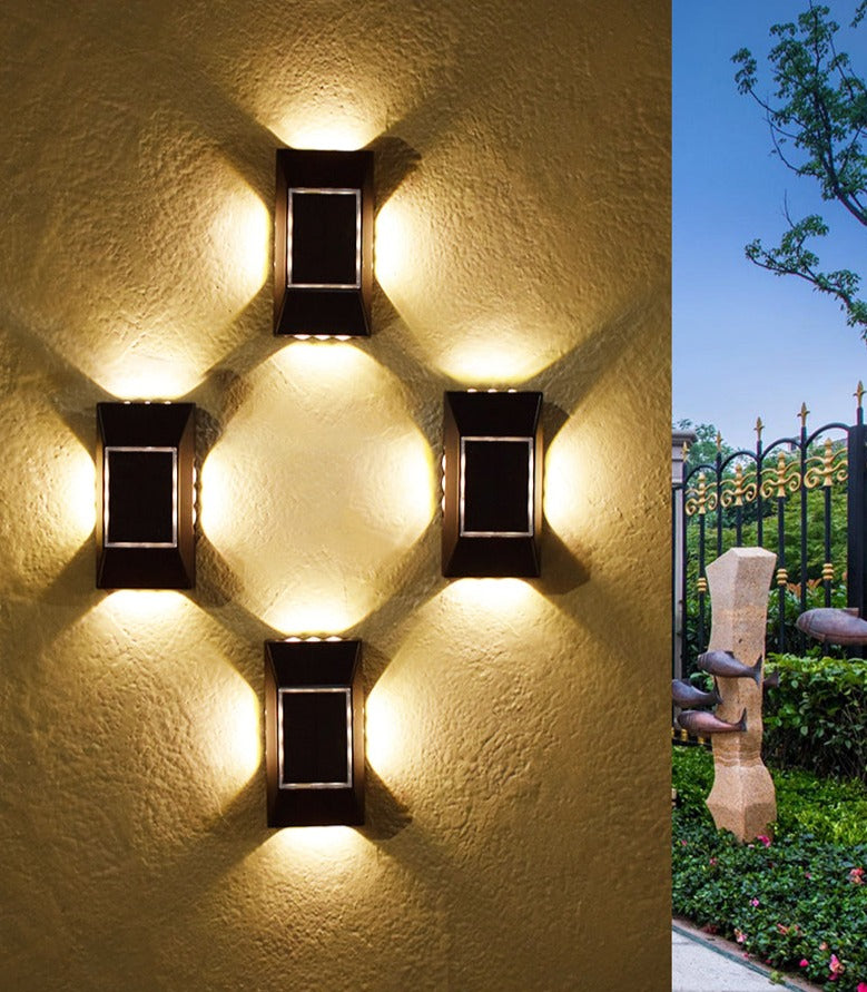 StepGlow™ Waterproof Stair Light – Solarbetriebene LED-Treppen- & Außenwandleuchte - Less Goods