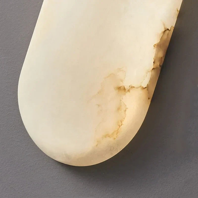 MarbleEdge | Skandinavische Wandleuchte mit Marmoroptik – Stilvolle Eleganz für dein Zuhause