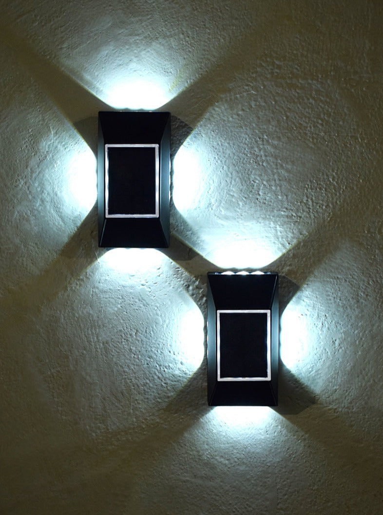 StepGlow™ Waterproof Stair Light – Solarbetriebene LED-Treppen- & Außenwandleuchte - Less Goods