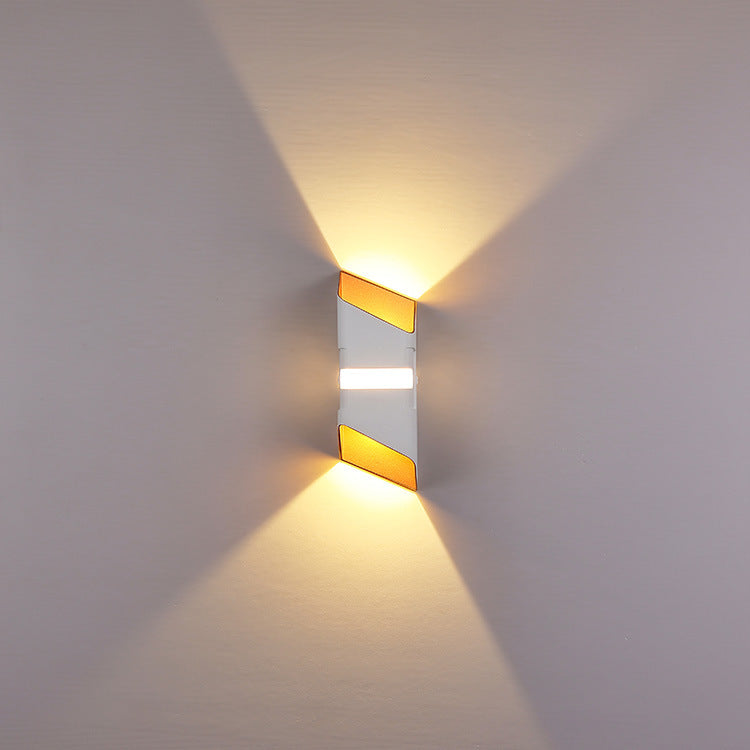 Beamcraft™ Moderne LED Außenwandleuchte – Up- & Down-Light für Garten, Terrasse & Fassade