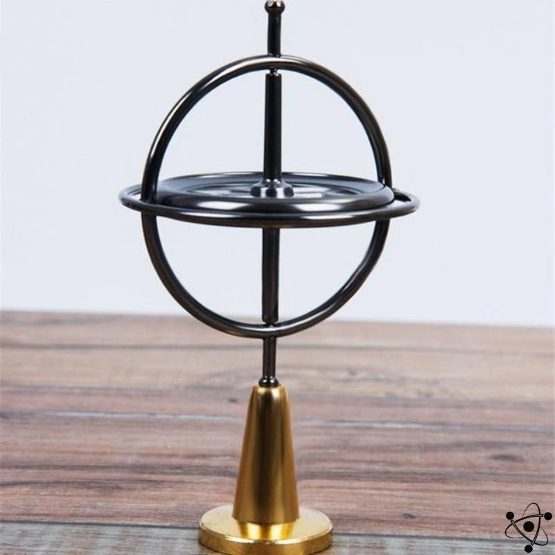 GyroSpin™ – Wissenschaftlicher Metall-Gyroskop | Physik erleben, Stress abbauen & fokussieren