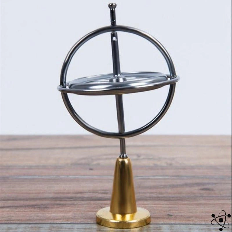 GyroSpin™ – Wissenschaftlicher Metall-Gyroskop | Physik erleben, Stress abbauen & fokussieren