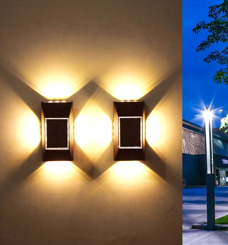 StepGlow™ Waterproof Stair Light – Solarbetriebene LED-Treppen- & Außenwandleuchte - Less Goods