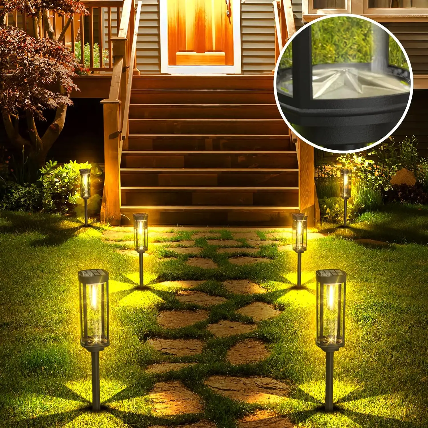 EcoLantern™ Solar Outdoor Lantern – Nachhaltige LED-Solarleuchte für Garten & Terrasse