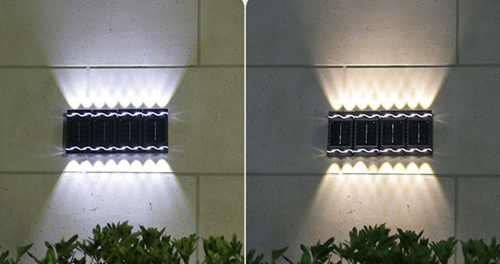 SolarMajesty™ Elegant Outdoor Solar Lamp – Elegante Solar-Außenleuchte mit Sensor