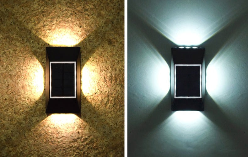 StepGlow™ Waterproof Stair Light – Solarbetriebene LED-Treppen- & Außenwandleuchte - Less Goods