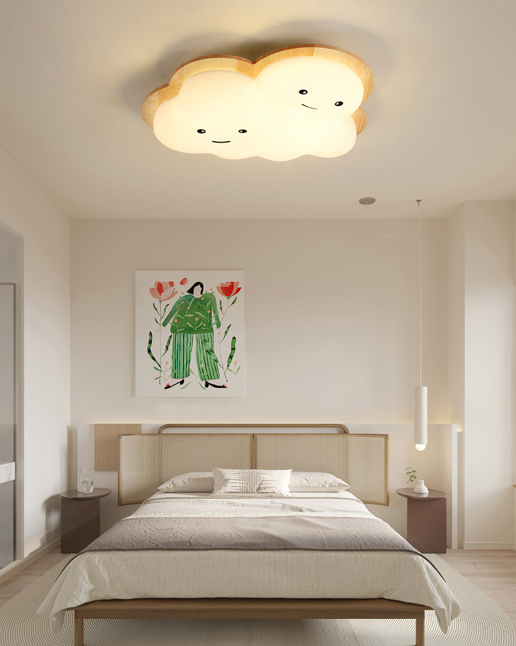 CloudRadiance™ Deckenleuchte – Verspielte LED-Kinderzimmerlampe mit Wolken-Design