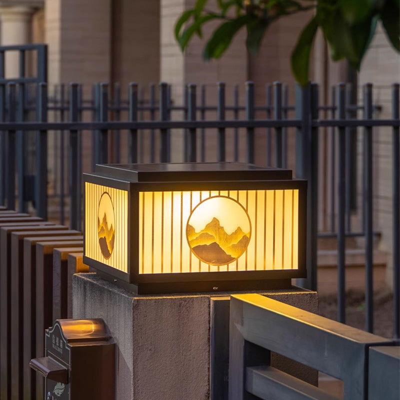 Ambra™ Solar Outdoor Post Light – Moderne Solar-Pollerleuchte für Garten & Einfahrt