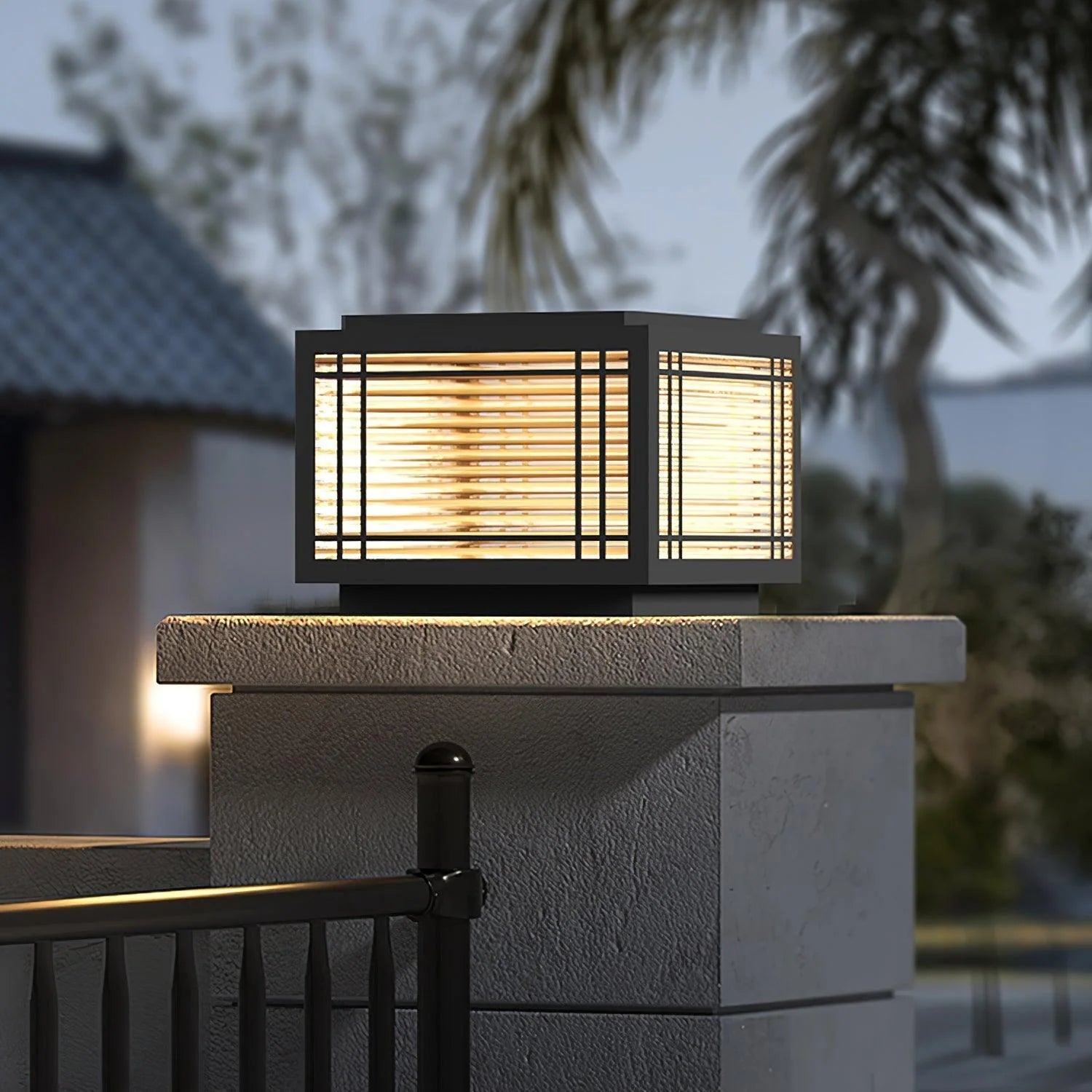 Ambra™ Solar Outdoor Post Light – Moderne Solar-Pollerleuchte für Garten & Einfahrt