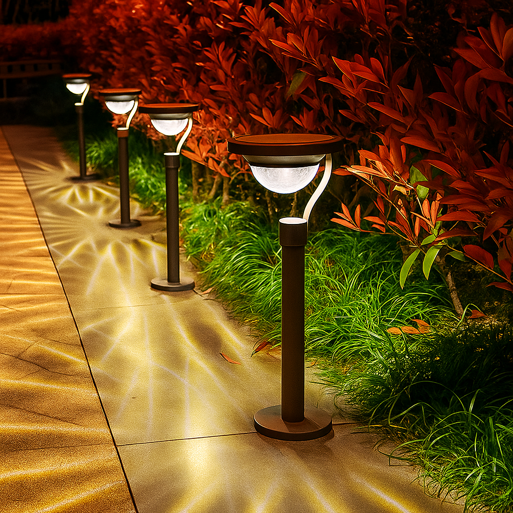 Eclipto™ Solar Path Lighting – Elegante Solar-Wegeleuchte für Garten & Einfahrt