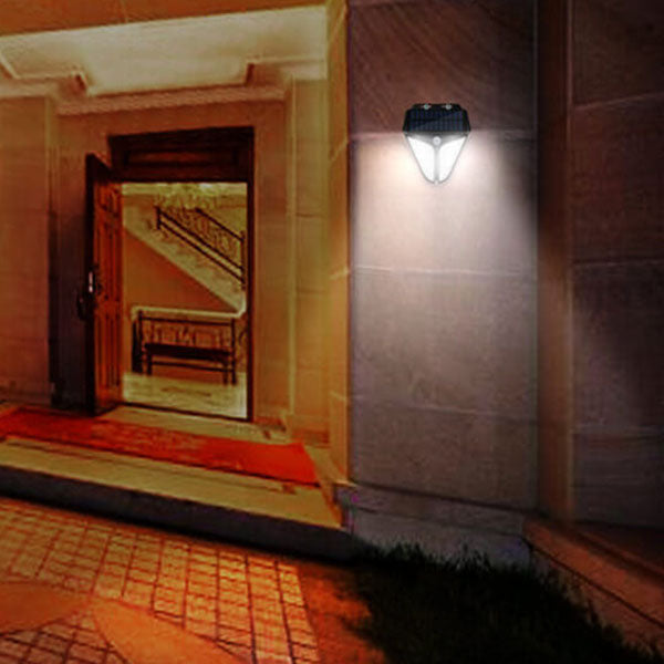 SolaraLight™ Solar Wandlampe – Moderne Außenleuchte mit Bewegungsmelder