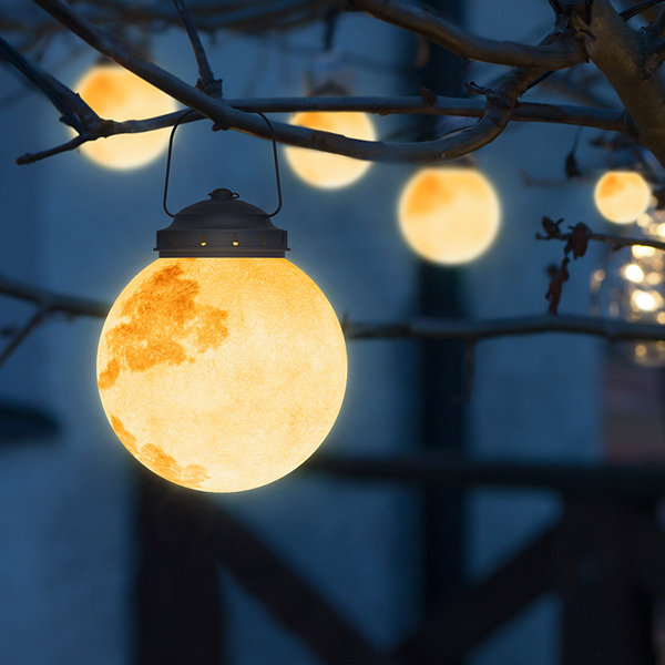 MoonGlow™ Solar Garden Pendant Lamp – Solare LED-Hängelampe für Garten & Terrasse