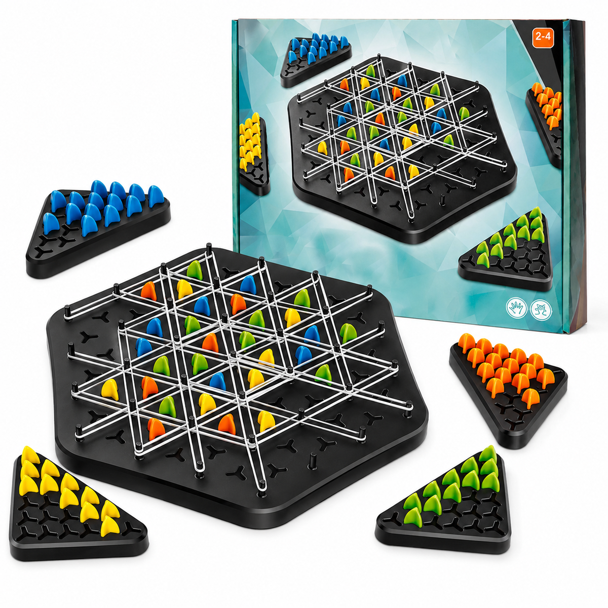 StrategyMaster™ – Lernförderndes Strategie-Brettspiel für Kinder zur Förderung von Logik & Konzentration