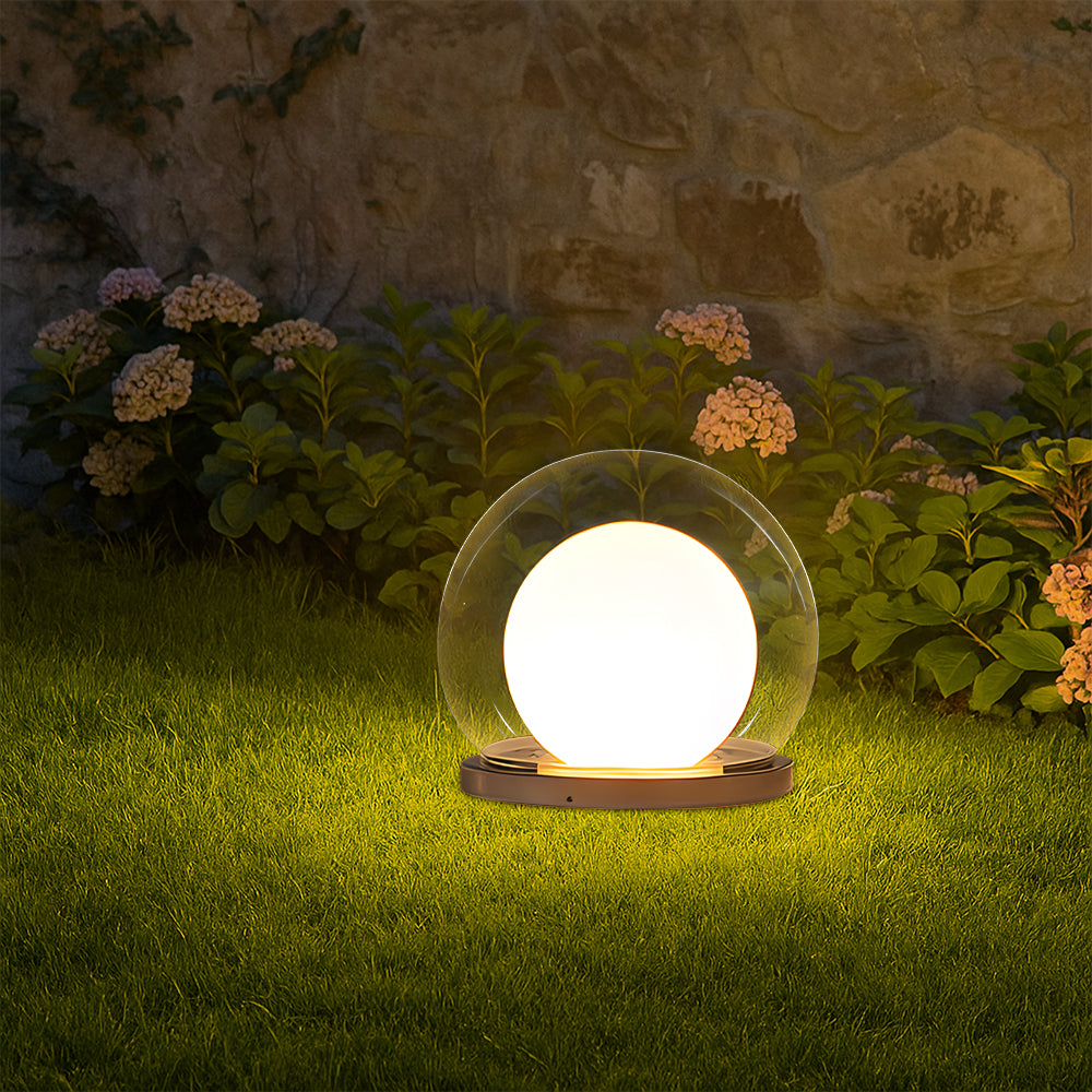 Glivra™ Solar Moon Lamp – LED Solar-Gartenleuchte in Mondoptik für Außenbereiche