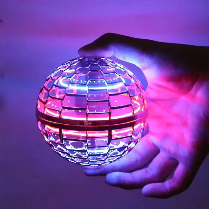 FlyNova™ Original Flying Orb Ball – Schwebender LED Spielball, Indoor & Outdoor, 10 cm