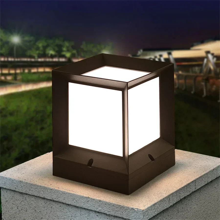 Pillarbeam™ Outdoor Pillar Lamp – Elegante LED Außen-Säulenleuchte für Einfahrt & Hauseingang