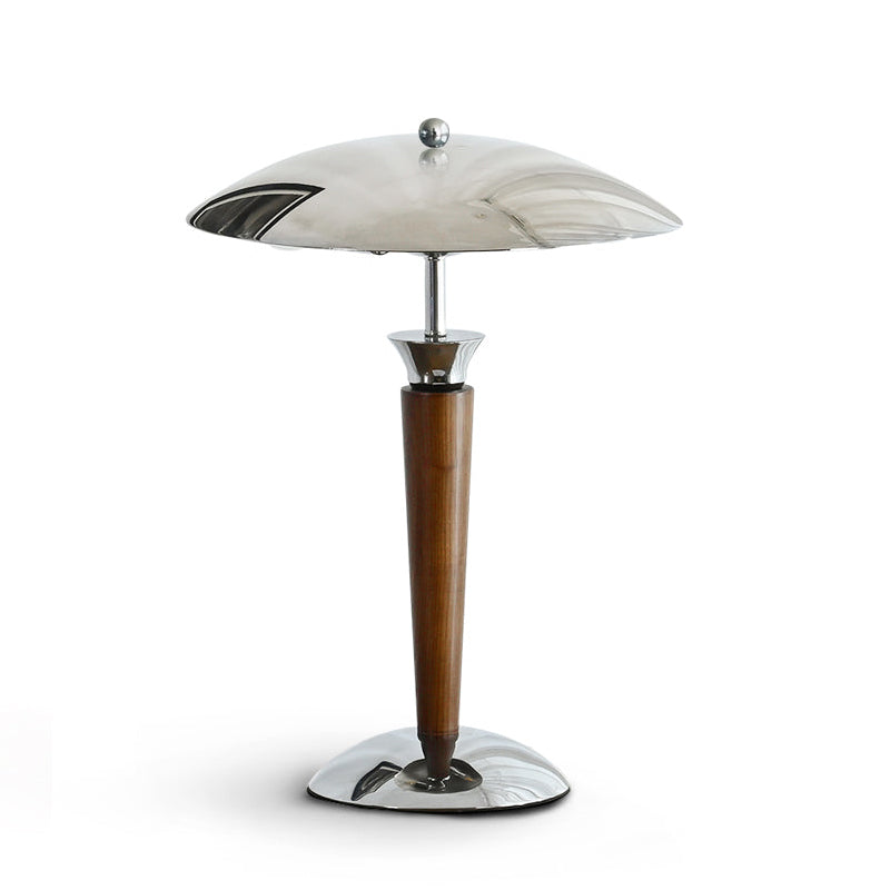 MinimalGlow™ Tischlampe – Skandinavische Design-Leuchte mit Holzdetails & sanftem Licht