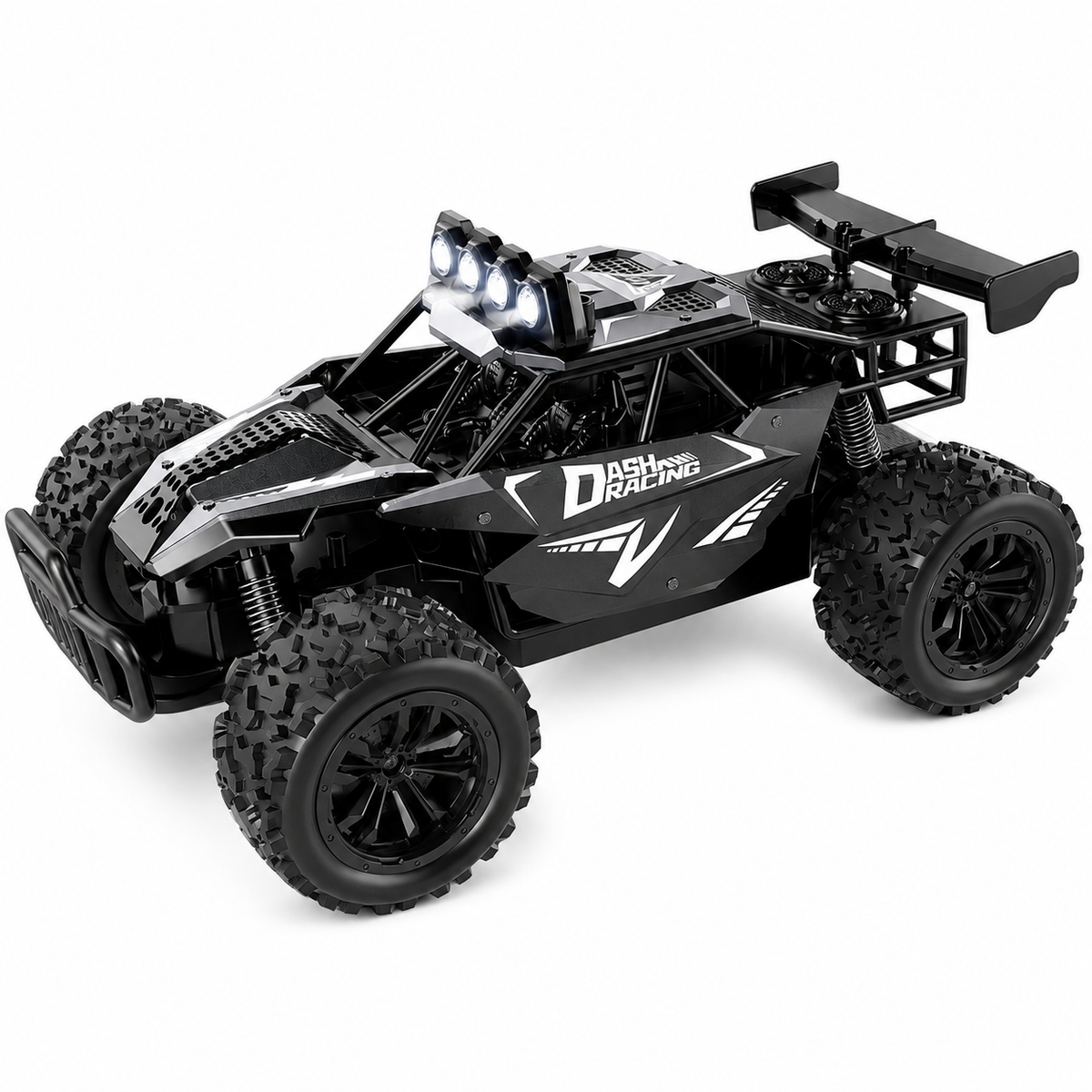 TurboRacer™ – Robustes RC Auto mit Metallkarosserie, LED-Lichtern & Hochgeschwindigkeits-Action