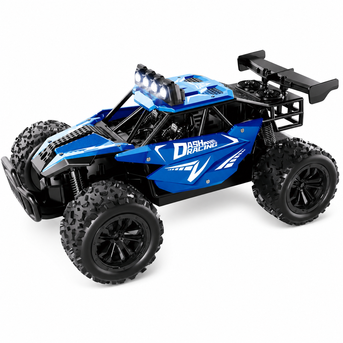 TurboRacer™ – Robustes RC Auto mit Metallkarosserie, LED-Lichtern & Hochgeschwindigkeits-Action
